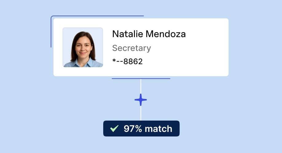 results of a company secretary matched to a company