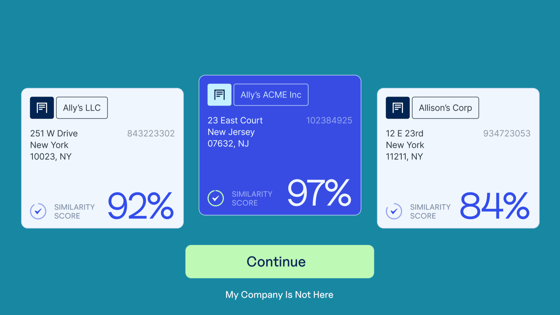 business onboarding form prefill