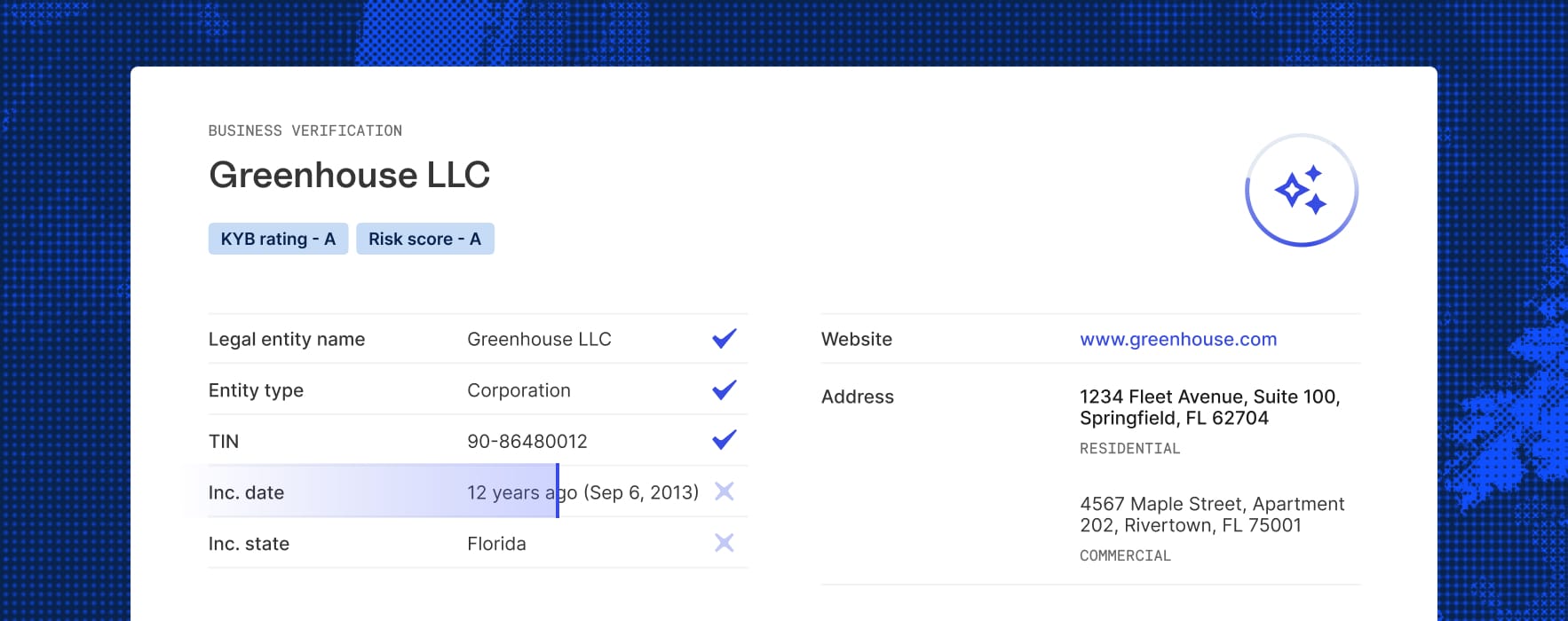 Business Verification